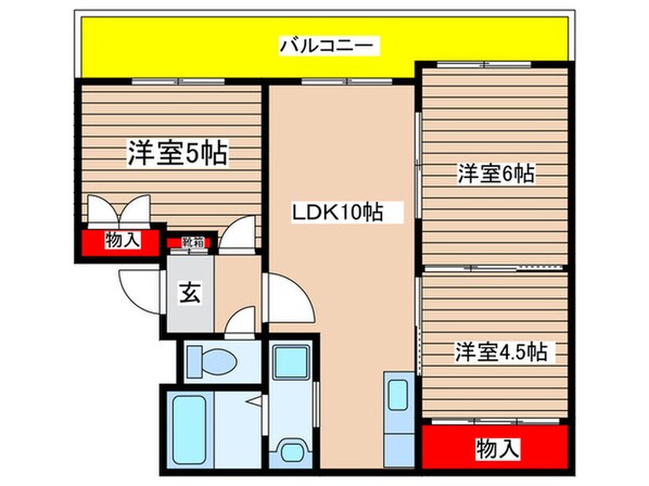 伊藤第２ビルの物件間取画像